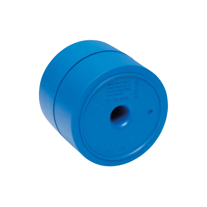 Papercliphouder MAULpro magnetisch recycled Ø73x60mm blauw