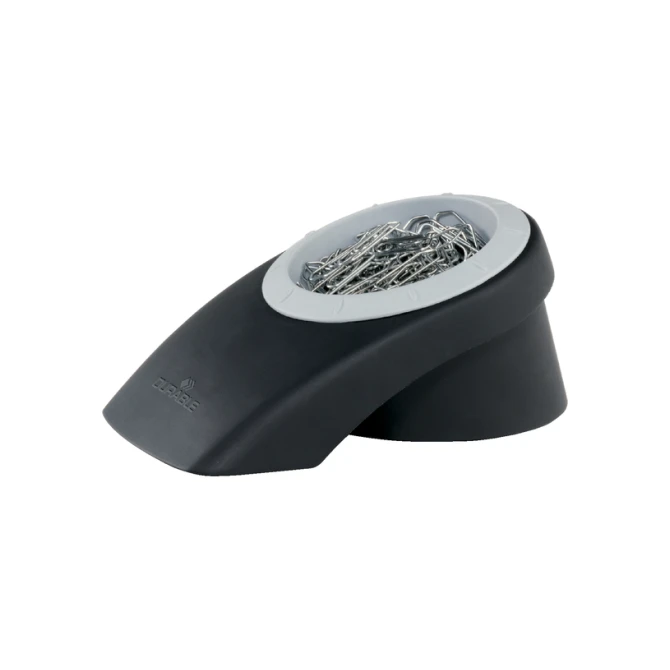 Papercliphouder Vegas inclusief 100 paperclips zwart