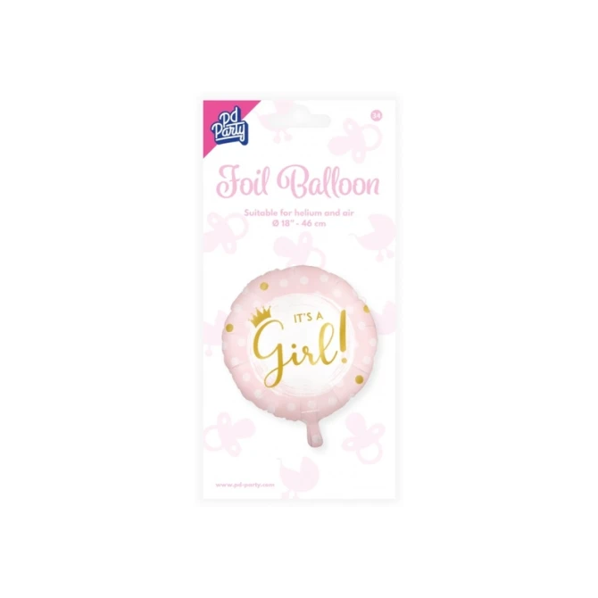 Paperdreams Foil balloon - It's a girl!