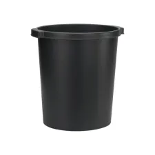 Papierbak Djois Re-Solution 15liter met griprand zwart Papierbak Djois Re-Solution 15liter met griprand zwart