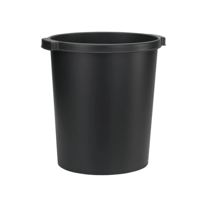Papierbak Djois Re-Solution 15liter met griprand zwart
