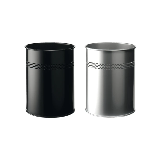 Papierbak Durable 3300-23 15 liter 30mm perforatie zilver