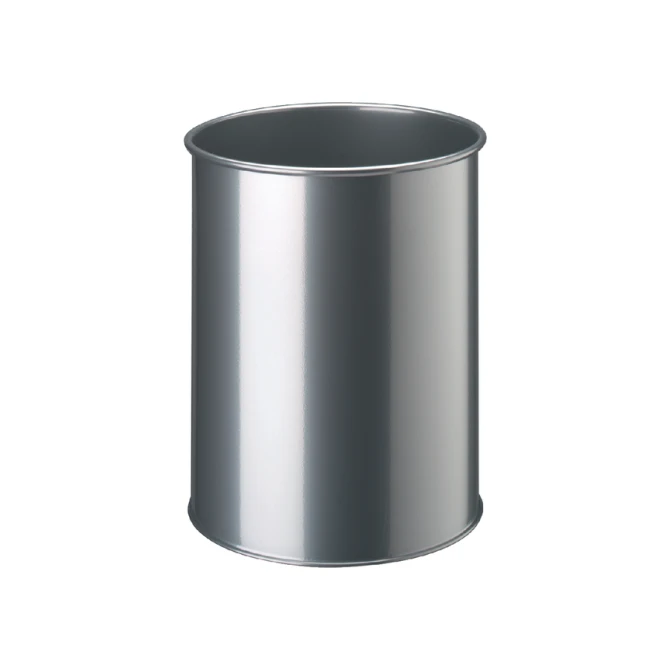 Papierbak Durable 3301-23 15 liter rond zilver