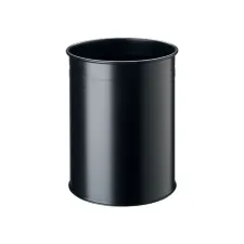 Papierbak Durable 3304-01 15 liter rond zwart Papierbak Durable 3304-01 15 liter rond zwart