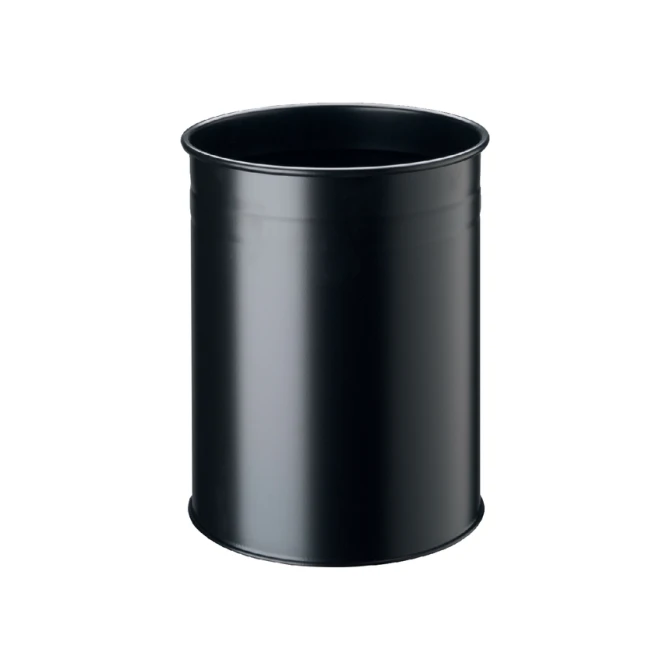Papierbak Durable 3304-01 15 liter rond zwart