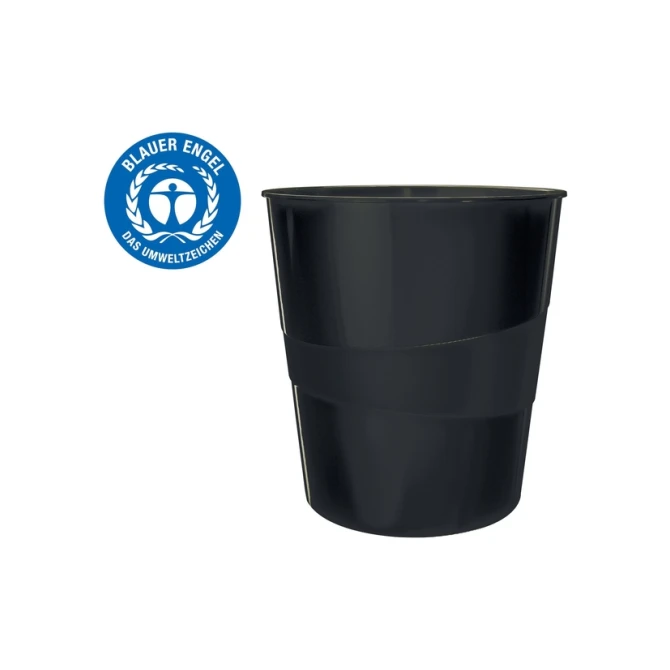 Papierbak Leitz Recycle range 15liter zwart