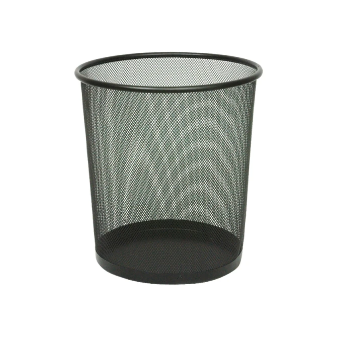 Papierbak Vepa Bins rond 19 liter zwart