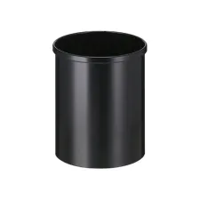 Papierbak Vepabins rond Ø25.5cm 15 liter zwart