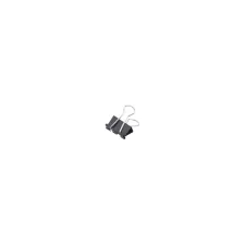 Papierklem MAUL 213 foldback 13mm zwart 12 stuks