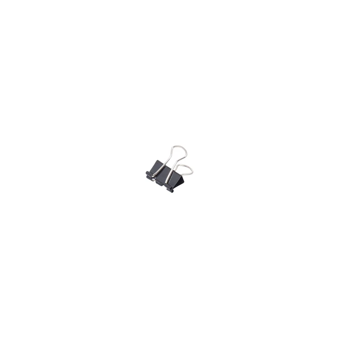 Papierklem MAUL 213 foldback 13mm zwart 12 stuks