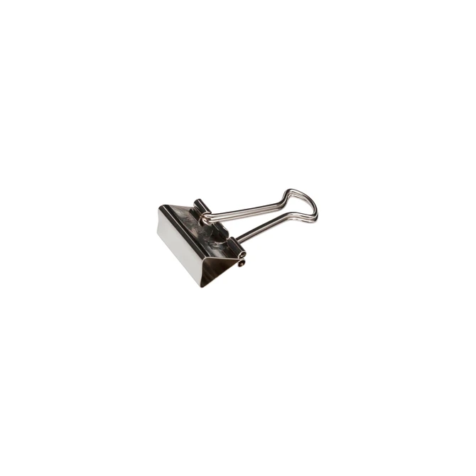 Papierklem MAUL 215 foldback 19mm capaciteit 7mm zilver 12 stuks
