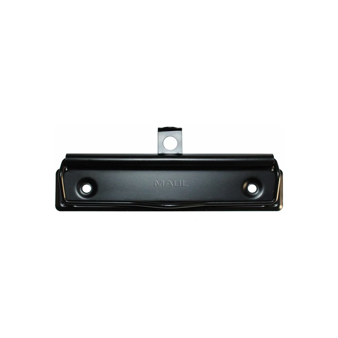 Papierklem MAUL Beugelklem staal 120mm zwart 10 stuks