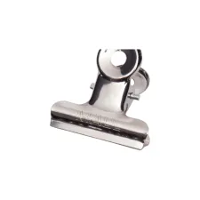 Papierklem MAUL Bulldog 30mm capaciteit 10mm zilver 10 stuks