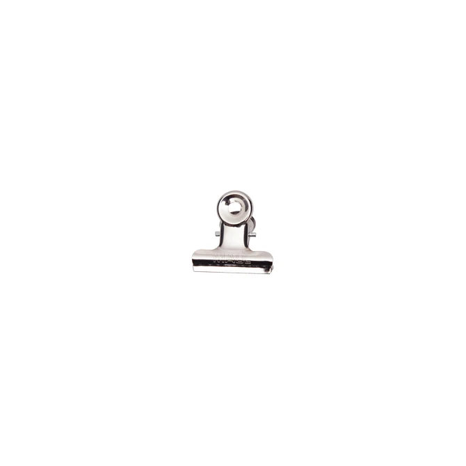 Papierklem MAUL Bulldog 30mm capaciteit 10mm zilver 10 stuks
