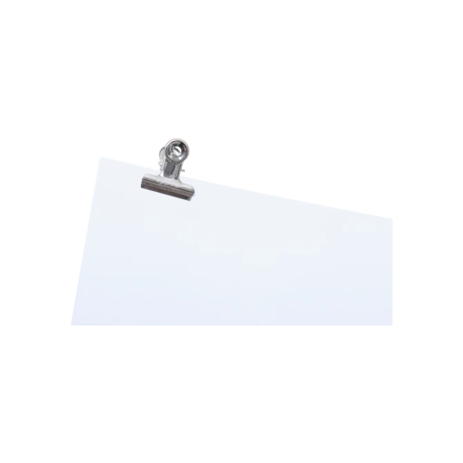 Papierklem MAUL Bulldog 30mm capaciteit 10mm zilver 10 stuks