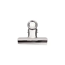 Papierklem MAUL Bulldog 70mm capaciteit 40mm zilver 5 stuks