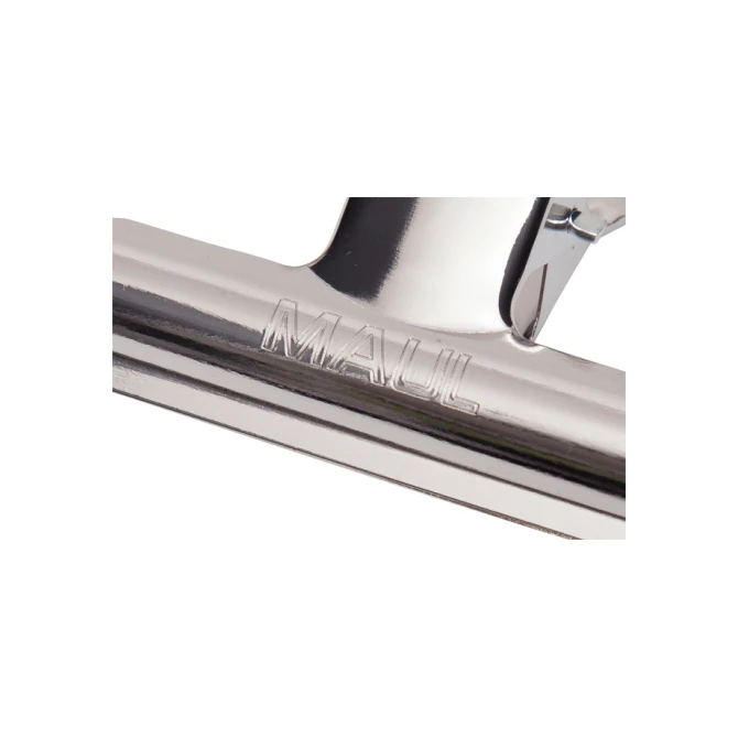 Papierklem MAUL Bulldog 70mm capaciteit 40mm zilver 5 stuks