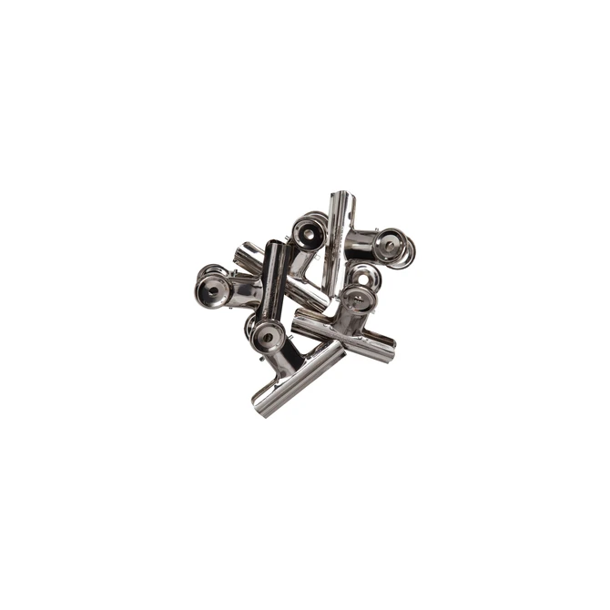 Papierklem MAUL Bulldog 70mm capaciteit 40mm zilver 5 stuks