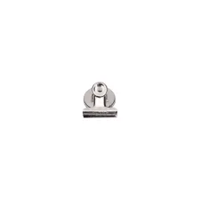 Papierklem MAUL Bulldog met magneet 30mm zilver 2 stuks