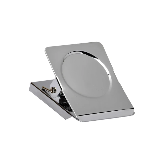 Papierklem MAUL magnetisch vierkant 40mm zilver