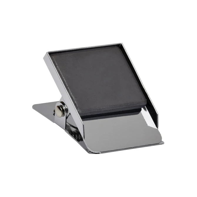 Papierklem MAUL magnetisch vierkant 40mm zilver