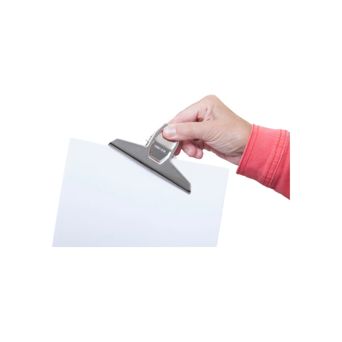 Papierklem MAUL Pro 125mm capaciteit 30mm zilver