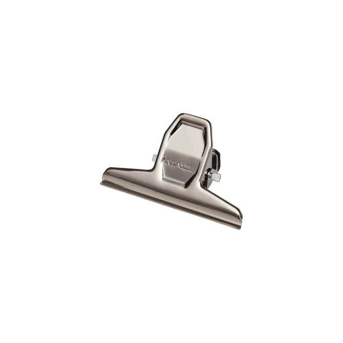 Papierklem MAUL Pro 75mm capaciteit 20mm zilver 2 stuks