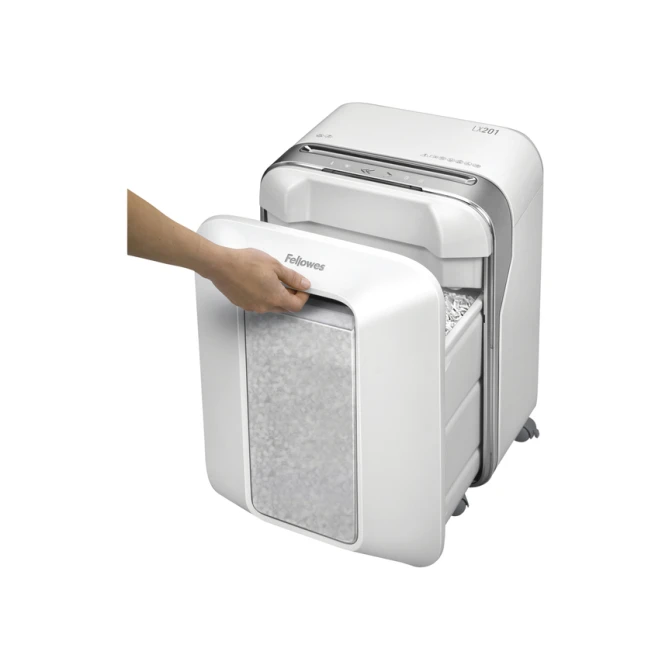 Papiervernietiger Fellowes Powershred LX201 snippers 2x12mm wit
