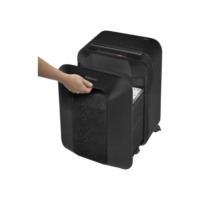 Papiervernietiger Fellowes Powershred LX201 snippers 2x12mm zwart