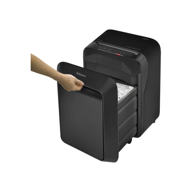 Papiervernietiger Fellowes Powershred LX211 snippers 2x12mm zwart