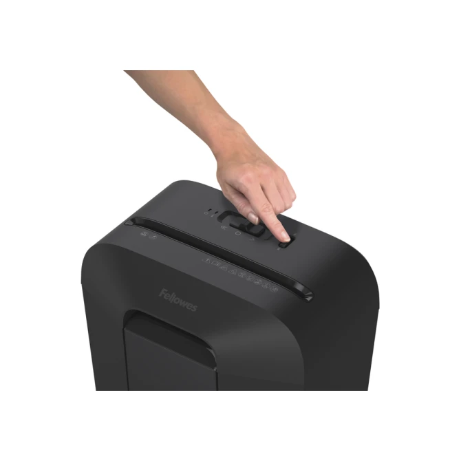 Papiervernietiger Fellowes Powershred LX45 snippers 4x37mm zwart