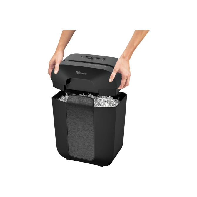 Papiervernietiger Fellowes Powershred LX45 snippers 4x37mm zwart