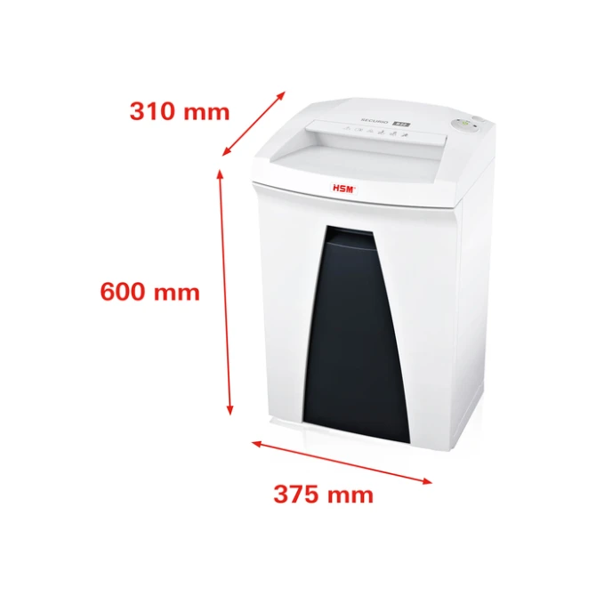 Papiervernietiger HSM Securio B22 stroken 3.9mm