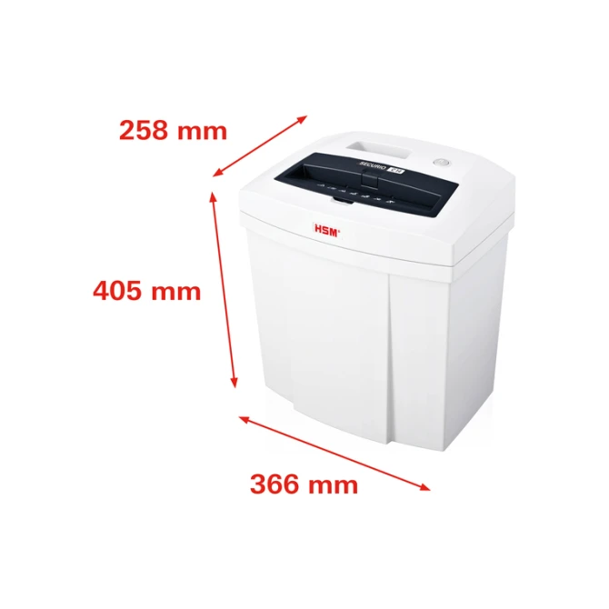 Papiervernietiger HSM Securio C14 stroken 3.9mm