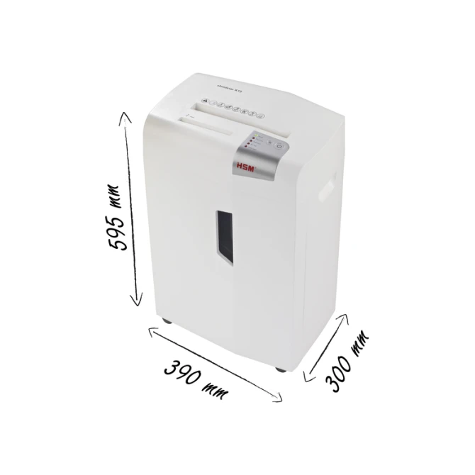 Papiervernietiger HSM shredstar X13 snippers 4x37mm