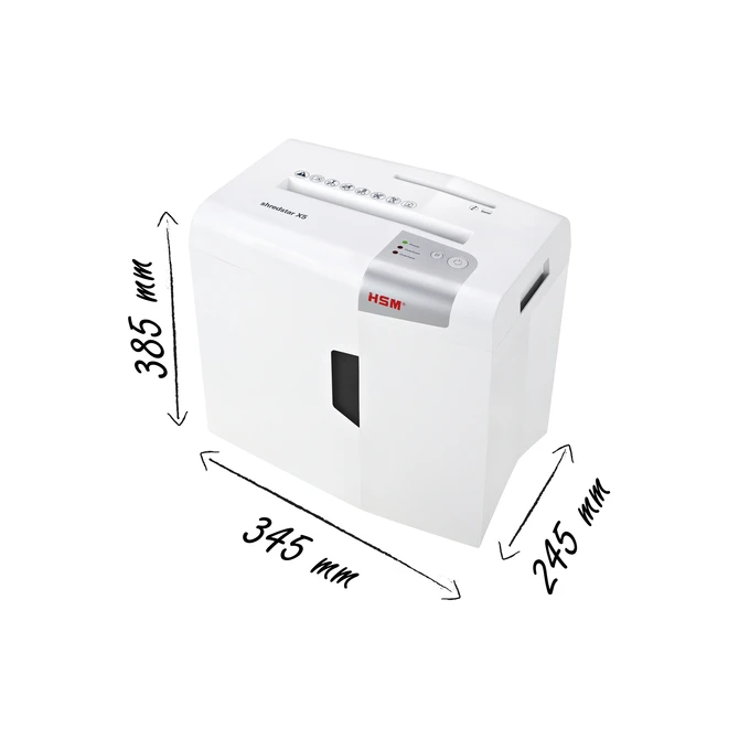 Papiervernietiger HSM shredstar X5 snippers 4.5x30mm