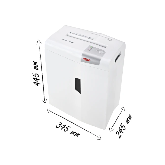 Papiervernietiger HSM shredstar X6pro snippers 2x15mm