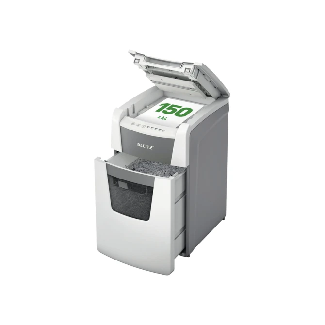 Papiervernietiger Leitz IQ Auto+ Office 150 P4 snippers 4x28mm