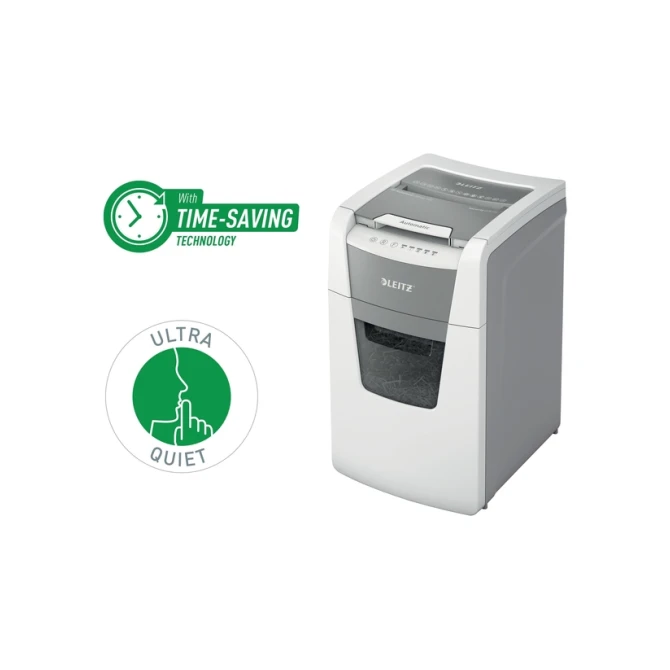 Papiervernietiger Leitz IQ Auto+ Office 150 P5 snippers 2x15mm