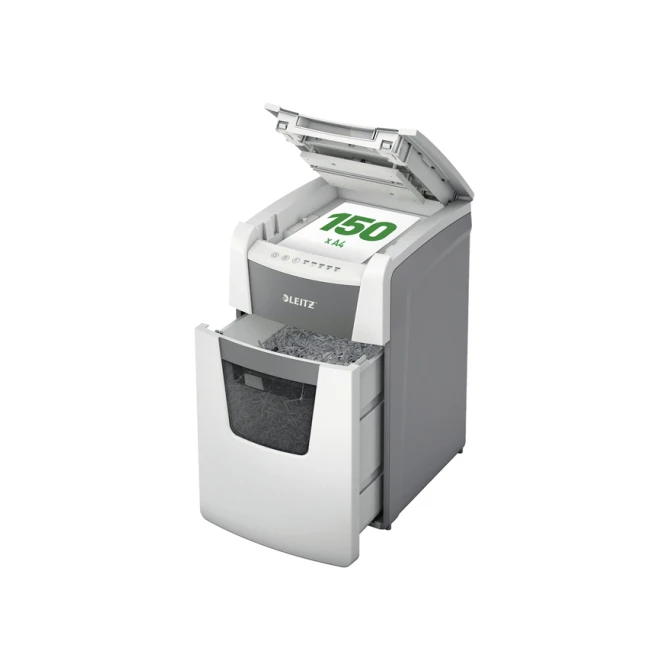 Papiervernietiger Leitz IQ Auto+ Office 150 P5 snippers 2x15mm