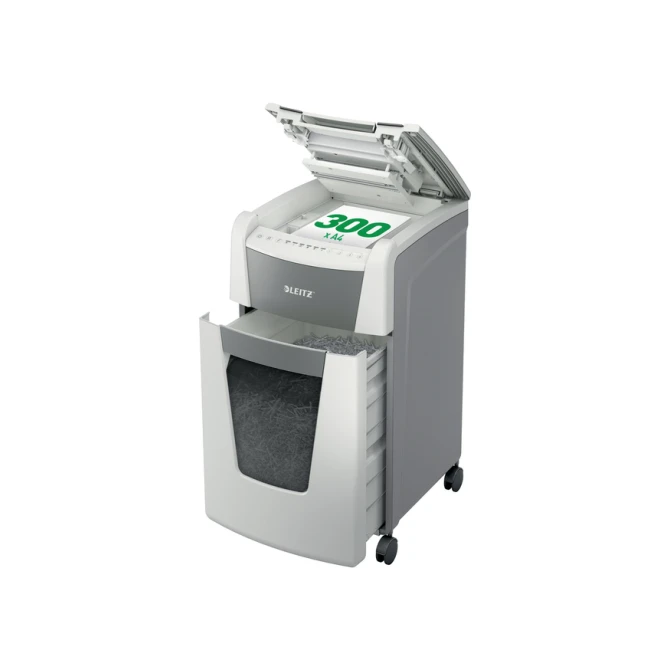Papiervernietiger Leitz IQ Auto+ Office 300 P5 snippers 2x15mm