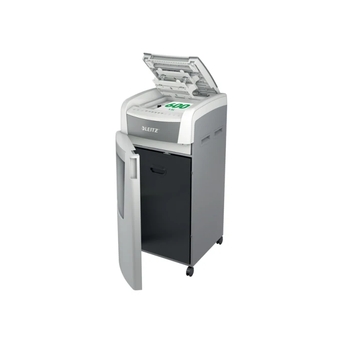 Papiervernietiger Leitz IQ Auto+ Office Pro 600 P5 snippers 2x15mm