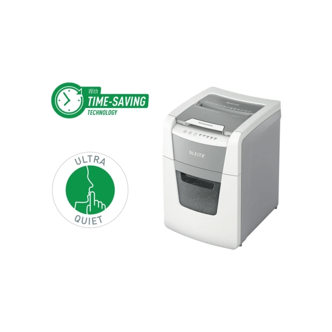 Papiervernietiger Leitz IQ Auto+ Small Office 100 P4 snippers 4x28mm