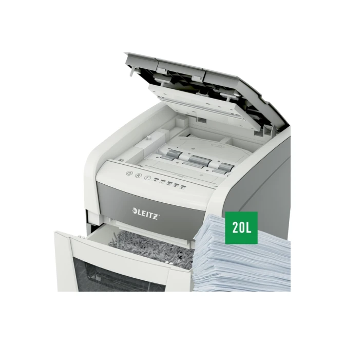 Papiervernietiger Leitz IQ Auto+ Small Office 50X P4 snippers 4x28mm