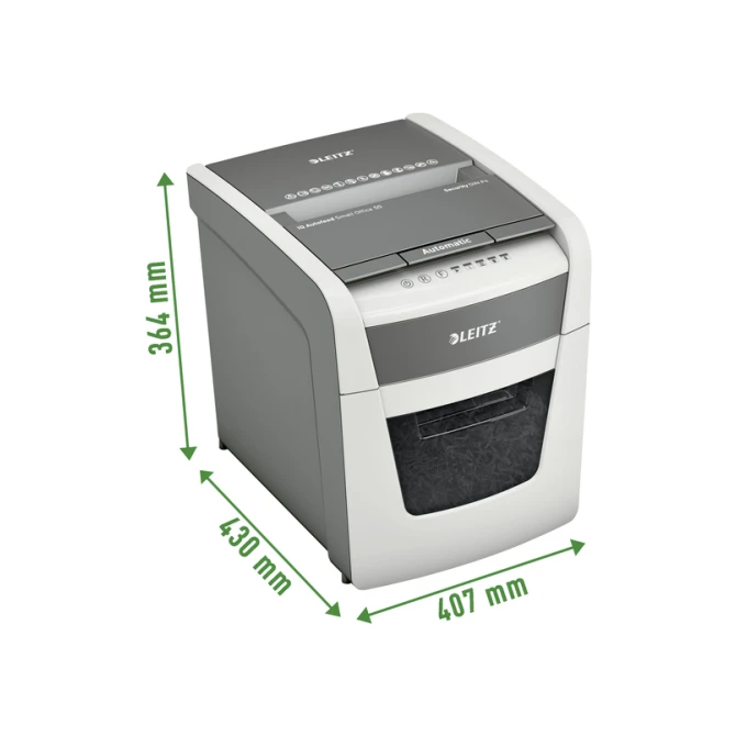 Papiervernietiger Leitz IQ Auto+ Small Office 50X P4 snippers 4x28mm