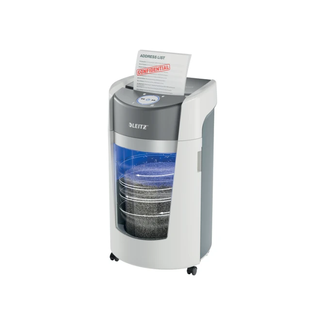 Papiervernietiger Leitz IQ OptiMax 550 Office P5 snippers 2x15mm