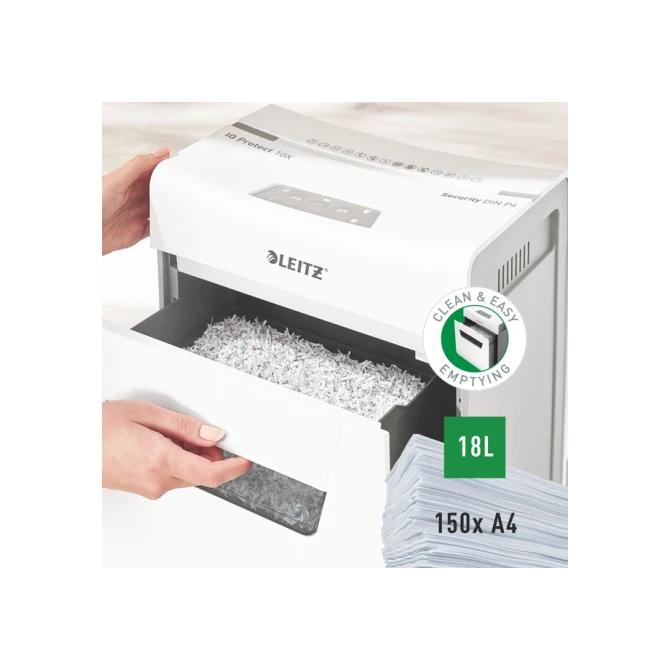 Papiervernietiger Leitz IQ Protect Premium 10X snippers 4x40mm