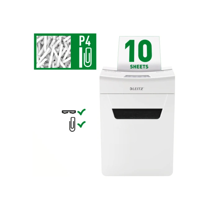 Papiervernietiger Leitz IQ Protect Premium 10X snippers 4x40mm