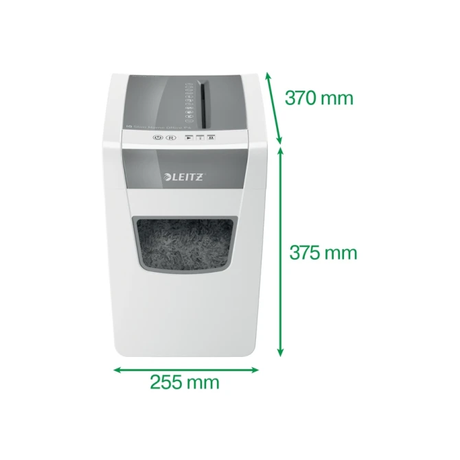 Papiervernietiger Leitz IQ Slim Home Office P4 snippers 4x28mm