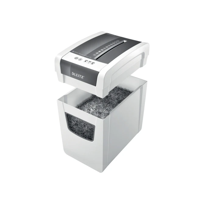 Papiervernietiger Leitz IQ Slim Home Office P4 snippers 4x28mm
